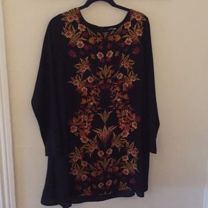 Gorgeous Navy Floral Dress